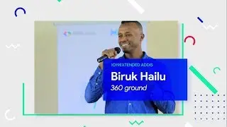 Biruk Hailu - Technology second | Google IO Extended Addis Ababa 2019