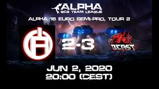 [REPLAY] Ligue AlphaSC2 Semi-Pro : BeasT Esports vs aNgel's WingS - map 1