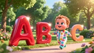 Park ABC Fun with Baby 🌳🎶 Learn Alphabet Letters for Kids | Preschool ABC Song Adventure