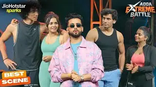 Elvish Welcomes Yogesh Rawat & Gullu On His Show! | Ep. 4 | Adda Extreme Battle | JioHotstar Sparks