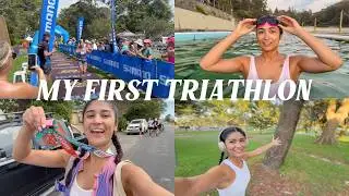 МОЙ ПЕРВЫЙ ТРИАТЛОН 🏊 🚴🏃&zwj;♀️ | перейду к классическому триатлону за шесть недель!