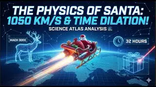 The Physics of Santa: Traveling at 1,050km per Second