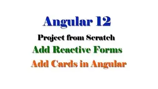 Angular 12 discussion forum project from scratch, Mean Stack Project from Scratch, Reactive Forms