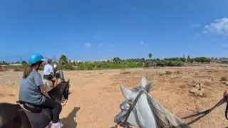 360&deg; video | Morocco | Reached the end of the trail for horseback riding | 2025-08-01