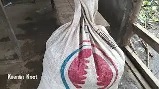 Idea for you of tying bag knot at home/ rope knot