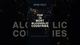 Cheers Around the World: Discovering the Top 10 Alcohol-Loving Nations #fact #world