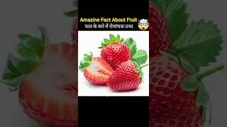 Top 05 Amazing Facts About fruits 🍓🍑 | Facts in Hindi | Random Facts | Food Facts |#shorts