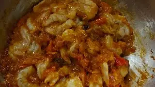 Juicy Prawns in Spicy Gravy 😋 | Must Try Recipe,, #food #cooking #viralvideo #fyp 