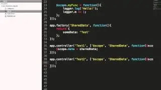 AngularJS - Согласованная работа контроллеров