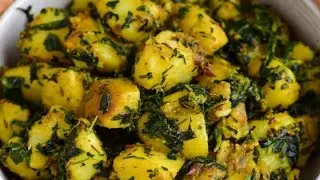 Methi Aloo Ki Sabji Recipe | Simple & Healthy Indian Veg Curry | Easy Home Style Cooking