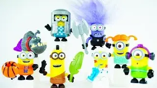 Funny Moments Stop Motion - Despicable Me Series 12 Mega Construx