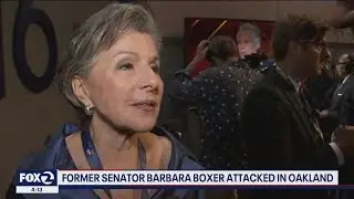Former Senator Barbara Boxer victim of assault and theft in Oakland's Jack London Square
