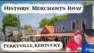 Historic Merchants Row Perryville Kentucky  Look Around 