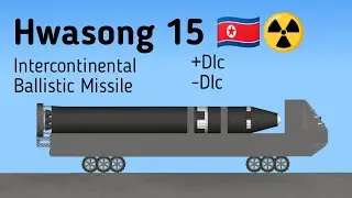 Hwasong 15 Missile Launch in Spaceflight Simulator #sfs #missile #icbm