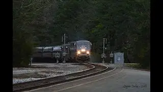 Amtrak Phase IV Heritage Unit 184 - Williamsburg, VA