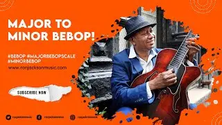 Major to Minor Bebop! #bebop #majorbebopscale #minorbebop