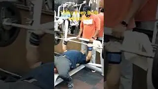 Bench press prectice Time 120kg 8 rep Body weight 89 kg