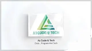 A1 Code & Tech . Channel Intro .