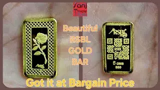 RSBL Gold Bar bought &lrm;@flipkart&nbsp;  took max advantage of Big Billion Days Discount #india #gold