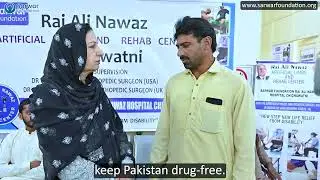 A brave soldier lost his leg defending Pakistan but not his spirit. ✨  www.sarwarfoundation.org.pk
