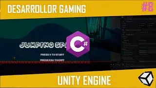 APRENDE UNITY || UPDP || TUTORIAL #8 || SALTO || SALTAR CON TECLA PARTE #2 ||