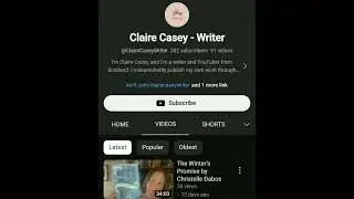 Claire Casey Writer Scotland #scotland #authortube #uk #unitedkingdom