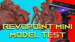 3D scanning Warhammer miniatures with the Revopoint mini: How accurate is its 0.02mm precision?