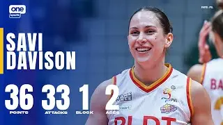 Savi Davison DROPS A CAREER-HIGH 36 PTS for PLDT vs. Chery Tiggo EV | 2025 PVL REINFORCED CONFERENCE