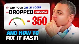 Why Your Credit Score Dropped Suddenly &ndash; And How to Fix It FAST!