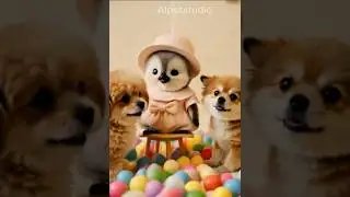 Her Day at the Studio 🎬 #penguin #cute #cuteanimals #adorable #fluffy #bellydance #pets #fun #puppy