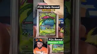 PSA Grade Reveal! - Episode 19 - Venusaur 151 Ultra Rare #psa #psagrading #gradedcards #pokemoncards