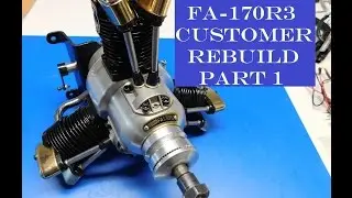 Saito FA-170R3 Customer Rebuild Part 1