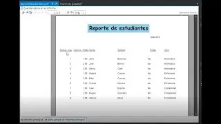 Creacion de reporte utilizando Sql Server 2017 + Visual Studio 2017 + Crystal report