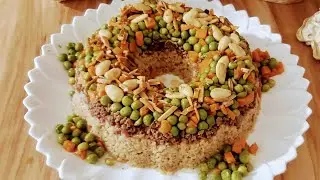 مقلوبة الاوزي باللحمة وبازيلا 😋 The most delicious Ozi mold🇱🇧🇦🇲 بطريقة سهلة وسريعة👍جربوها