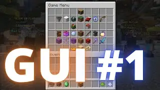 GUI na serwer Minecraft w 3 linijkach! Menu Inventory odc. 1