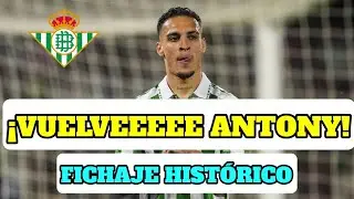 ¡ANTONIO DE TRIANA (ANTONY) FICHADO!💚🤍 LA BANDERA DEL CRECIMIENTO🍦