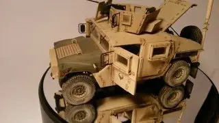 Past Builds -  Academy 1/35 M1151 HMMWV + Def Model Wheels