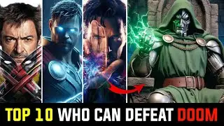 Top 10 Characters Who Can Defeat Doctor Doom Effortlessly | Marvel's Most Powerful Characters
