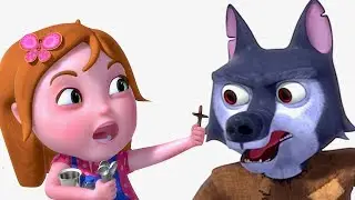 TooToo Girl vs Werewolf (Halloween Episode) | Cartoon Animation For Kids | Funny Comedy Series
