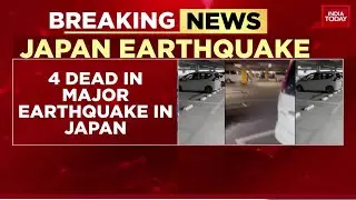 Japan Suffers Causalities After Multiple Earthquakes Hit The Country On New Year's Day | Japan News