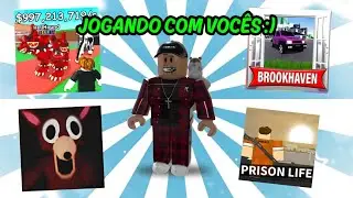 🔴LIVE DE ROBLOX! - VENHA JOGAR COMIGO!! - ADICIONANDO VOCÊS🔴