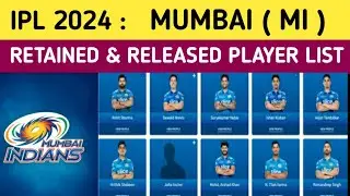 IPL 2024 | Mumbai Indians Full Squad | MI Team Final Squad 2024