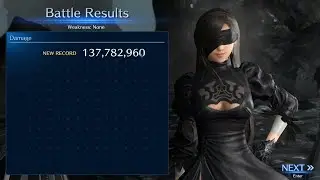 FF7EC Max Damage Challenge No Weakness (Tifa, Yuffie, Lucia): 137 million