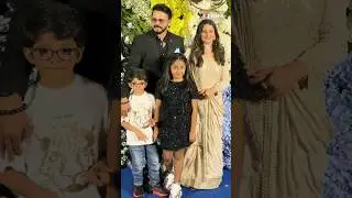 #sreeshanth with family at #anandpandit's reception | #shorts