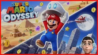 Super mario odissey - Jardin Secreto - 1080p 60FPS - R5 4600G C/Gráfico Intergrado Vega 7