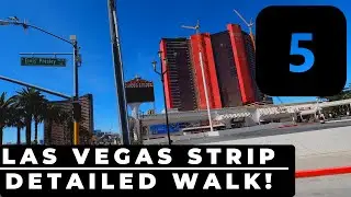 4K POV | Las Vegas Strip Detailed Walking Tour | Wynn, Venetian, Harrahs | Episode 5 | May 2020