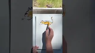 How To Sketch Animals From Life - Chipmunk Exercise (part 1)