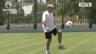 SKILLS: Sir Trevor Brooking... Still got it!