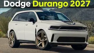 2026-2027 New Generation Dodge Durango - First Look!