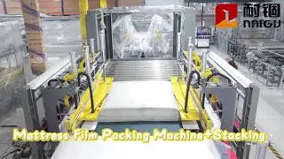 Mattress Film Packing + Stacking Line &mdash; Boost Output, Cut Labor Costs &mdash; Full Automation |NAIGU